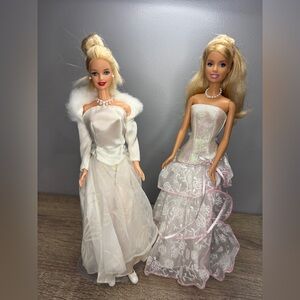 Two Bride Barbies